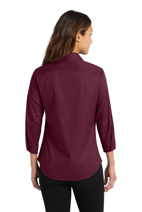 Port Authority® Women's 3/4-Sleeve Easy Care Shirt