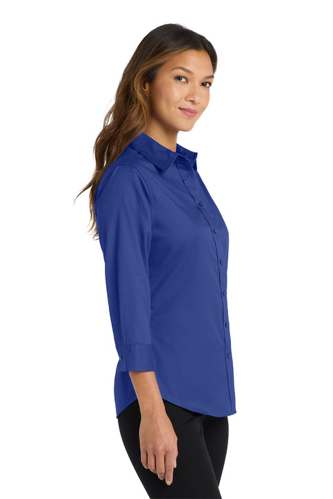 Port Authority® Women's 3/4-Sleeve Easy Care Shirt