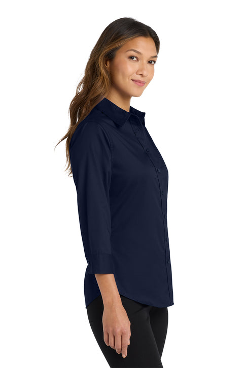 Port Authority® Women's 3/4-Sleeve Easy Care Shirt