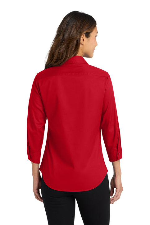 Port Authority® Women's 3/4-Sleeve Easy Care Shirt