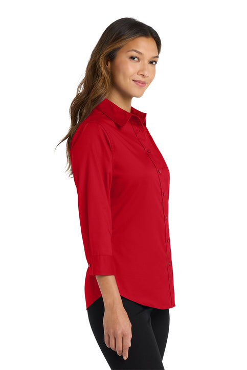 Port Authority® Women's 3/4-Sleeve Easy Care Shirt