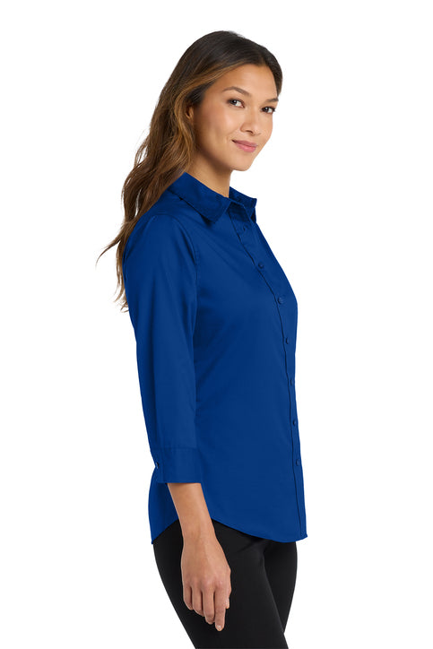 Port Authority® Women's 3/4-Sleeve Easy Care Shirt