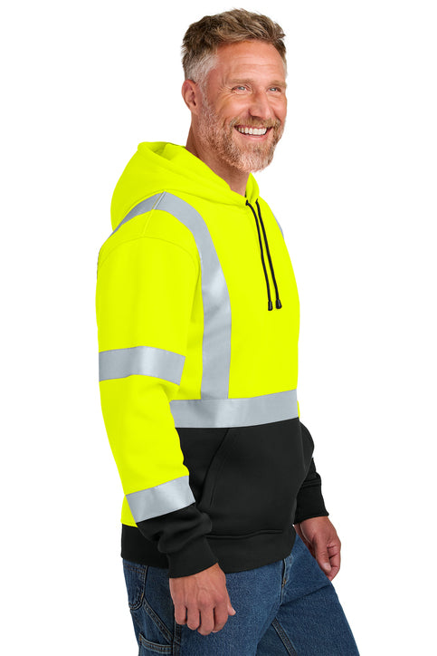 CornerStone® ANSI 107 Class 3 Heavy-Duty Fleece Pullover Hoodie