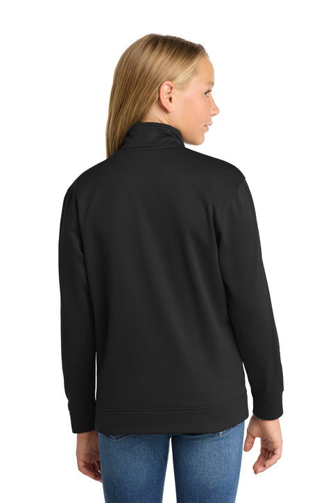 Sport-Tek® Youth Sport-Wick® Fleece Full-Zip Jacket