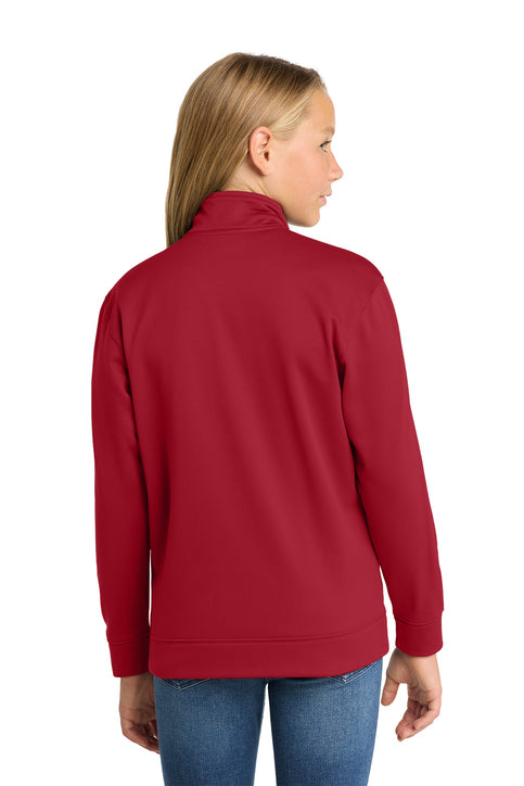 Sport-Tek® Youth Sport-Wick® Fleece Full-Zip Jacket