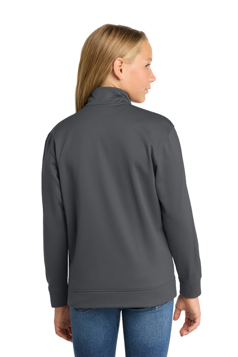 Sport-Tek® Youth Sport-Wick® Fleece Full-Zip Jacket