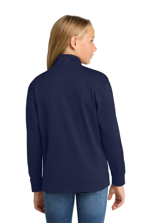 Sport-Tek® Youth Sport-Wick® Fleece Full-Zip Jacket