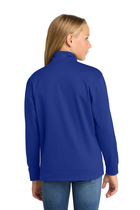 Sport-Tek® Youth Sport-Wick® Fleece Full-Zip Jacket