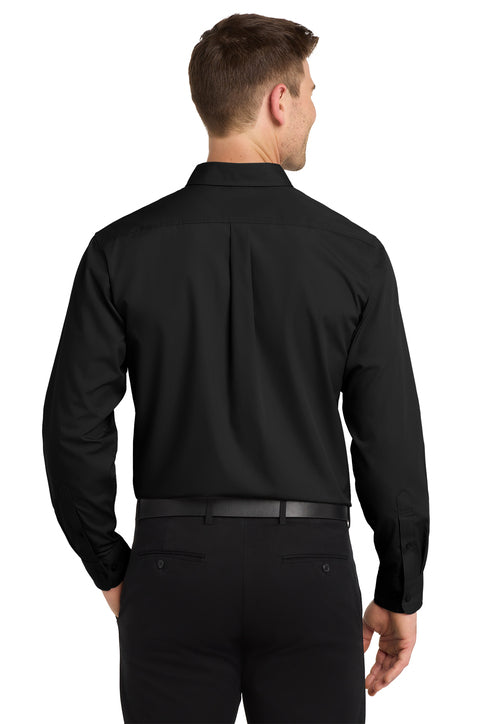 Port Authority® Long Sleeve Carefree Poplin Shirt