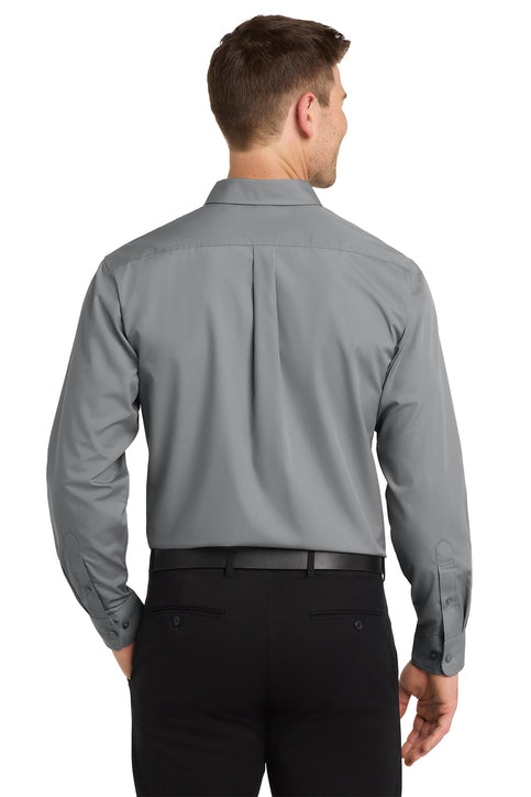Port Authority® Long Sleeve Carefree Poplin Shirt