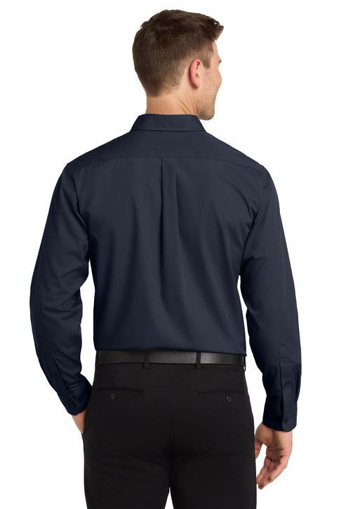 Port Authority® Long Sleeve Carefree Poplin Shirt