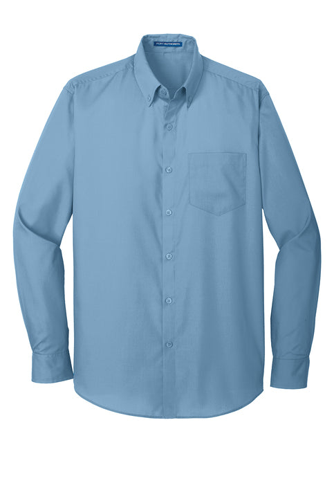 Port Authority® Long Sleeve Carefree Poplin Shirt