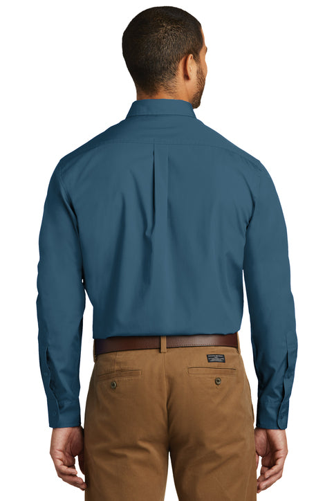 Port Authority® Long Sleeve Carefree Poplin Shirt