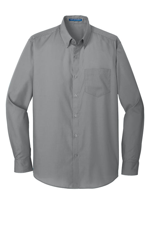 Port Authority® Long Sleeve Carefree Poplin Shirt