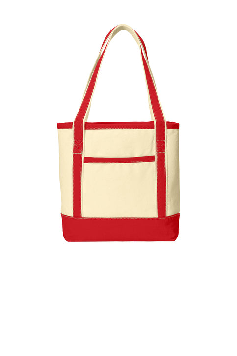 Port Authority® Medium Cotton Canvas Tote