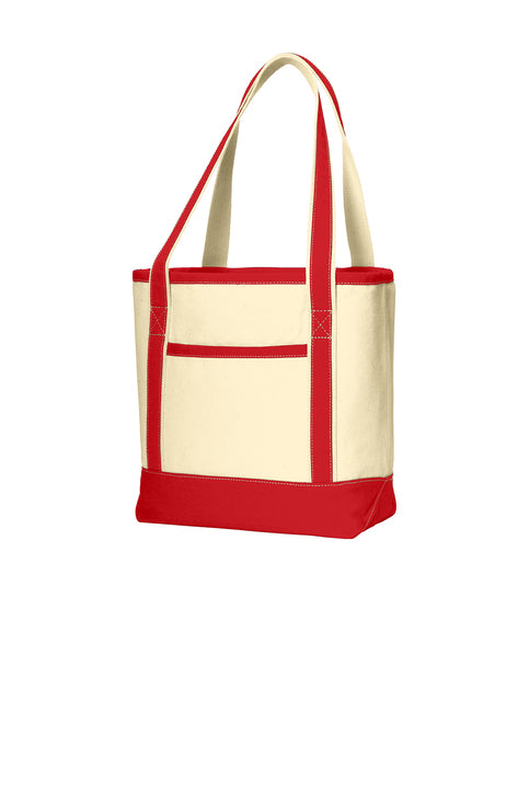 Port Authority® Medium Cotton Canvas Tote