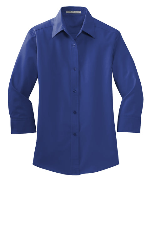 Port Authority® Women's 3/4-Sleeve Easy Care Shirt